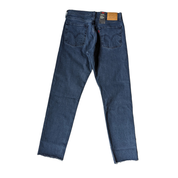 Levi's High Rise Jeans in Dark Blue - Picture 6 of 7